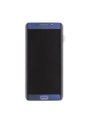 Ecran complet Noir (LCD + Tactile + Châssis) + connecteur de charge - Galaxy S6 Edge Plus