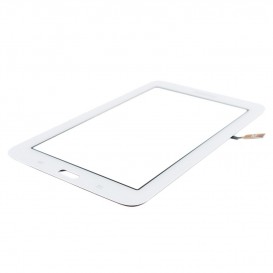 Vitre Tactile Blanche + Stickers - Galaxy Tab 3 Lite