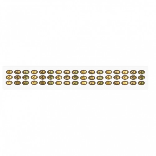 Bandelette de 50 Pastilles Or de réparation "CR"