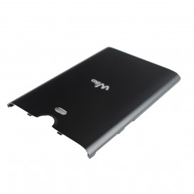 Coque arrière noire (Officielle) - Wiko Rainbow