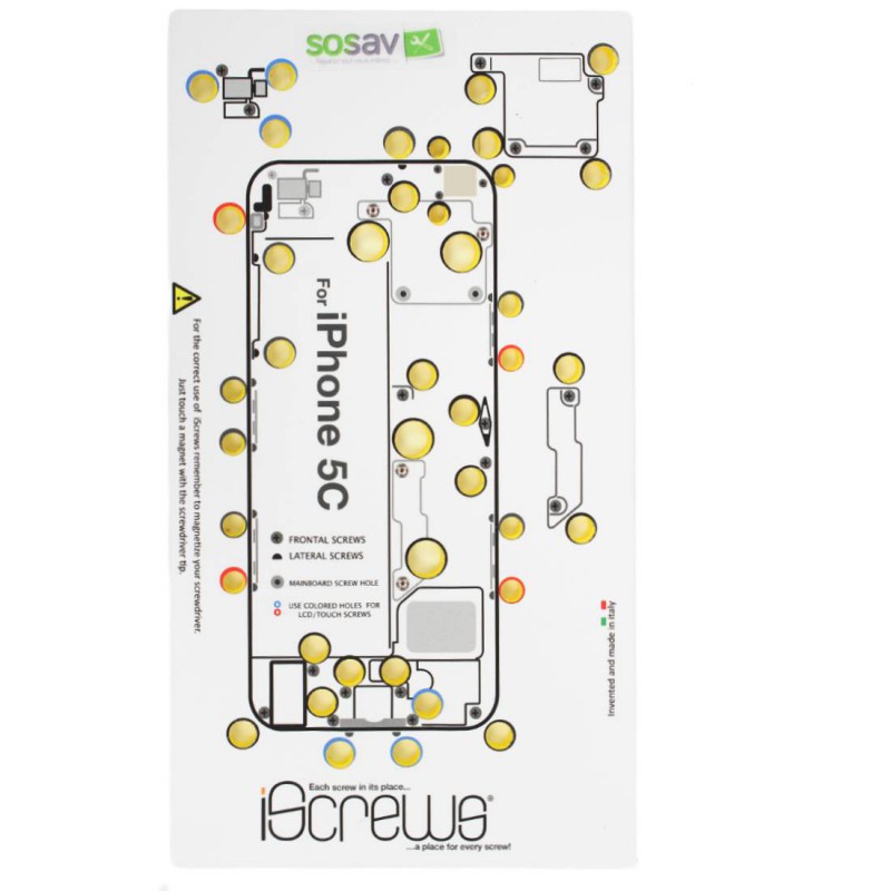 Organisateur de vis (iScrews) - iPhone 5C