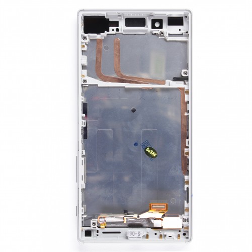 Ecran complet BLANC (LCD + Tactile + Châssis) - Sony Xperia Z5