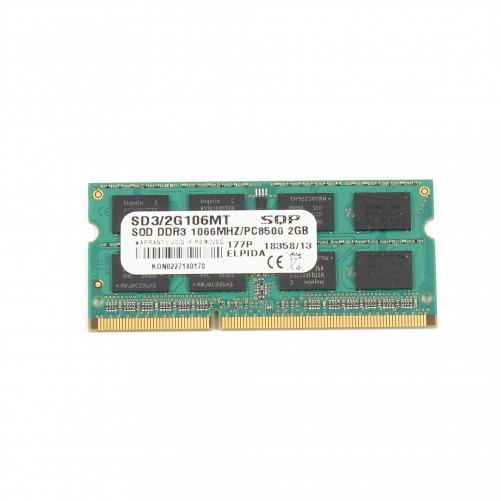 RAM SQP SoDimm 2Go DDR3-1066 MHz PC 8500