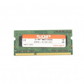 RAM SQP SoDimm 2 Go DDR3-1333 MHz PC3-10600