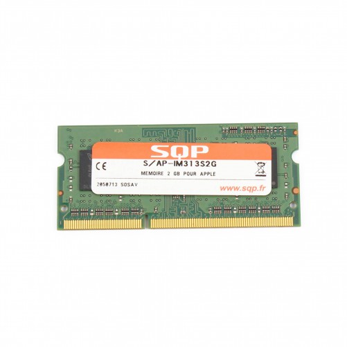 RAM SQP SoDimm 2 Go DDR3-1333 MHz PC3-10600