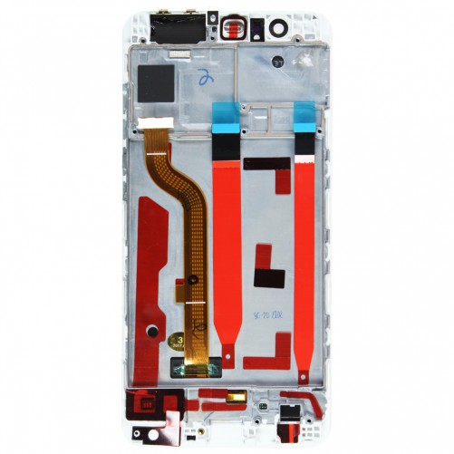 Ecran complet BLANC (Tactile + LCD + Châssis) - P9 Blanc