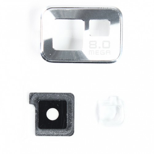 Vitre caméra arrière Blanche - Galaxy S2