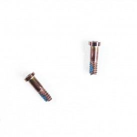 2 vis du bas (OR ROSE) - iPhone 5S / SE / 5