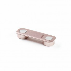 Lot de 3 boutons (Power / Vibreur / Volume ) OR ROSE - iPhone SE