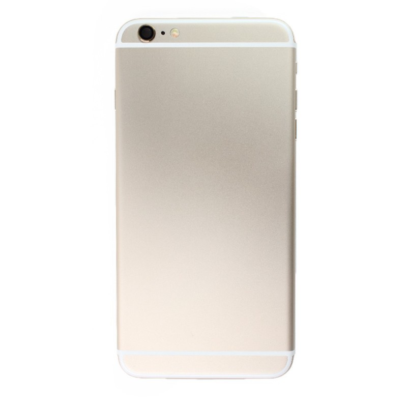 Châssis Gris sidéral sans logo + sticker batterie - iPhone 6 Plus