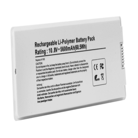 Batterie A1185W - Coque blanche