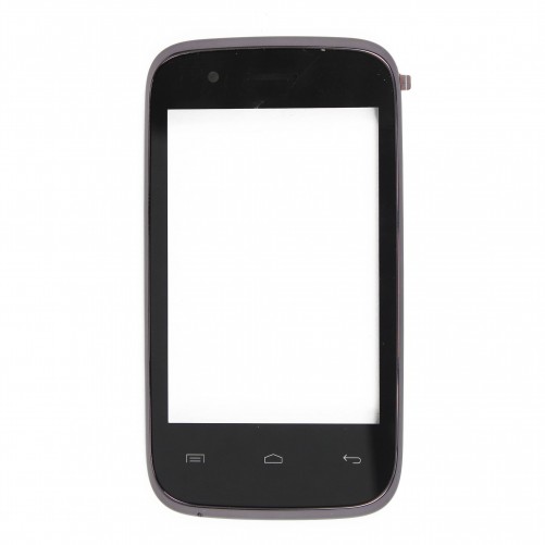 Vitre tactile Noire - Wiko Ozzy