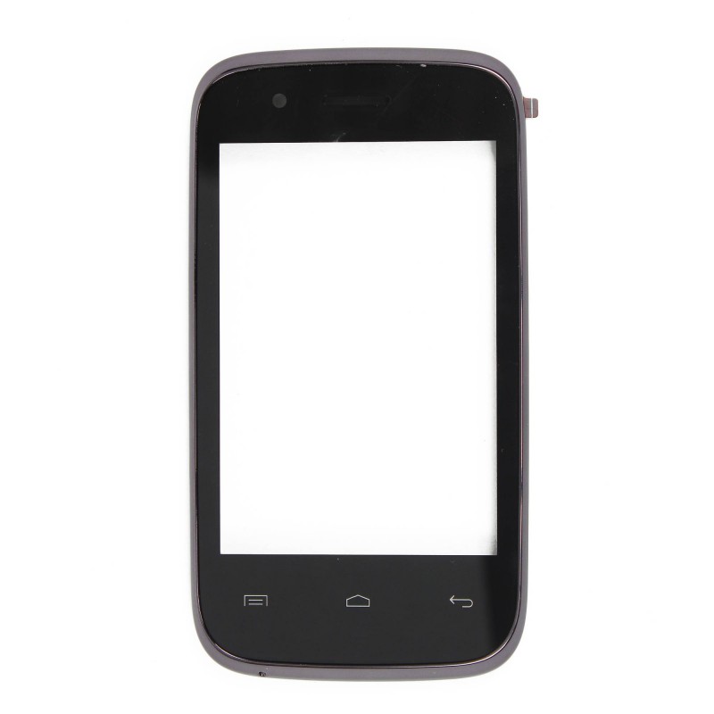 Vitre tactile Noire - Wiko Ozzy
