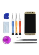 Kit de réparation Ecran Or - Galaxy S6 Edge