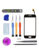 Kit de réparation Vitre tactile Noire - Samsung Galaxy J1