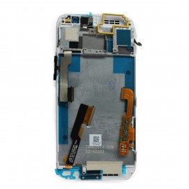 Ecran complet BLANC (LCD + Tactile + Châssis) - HTC One M8