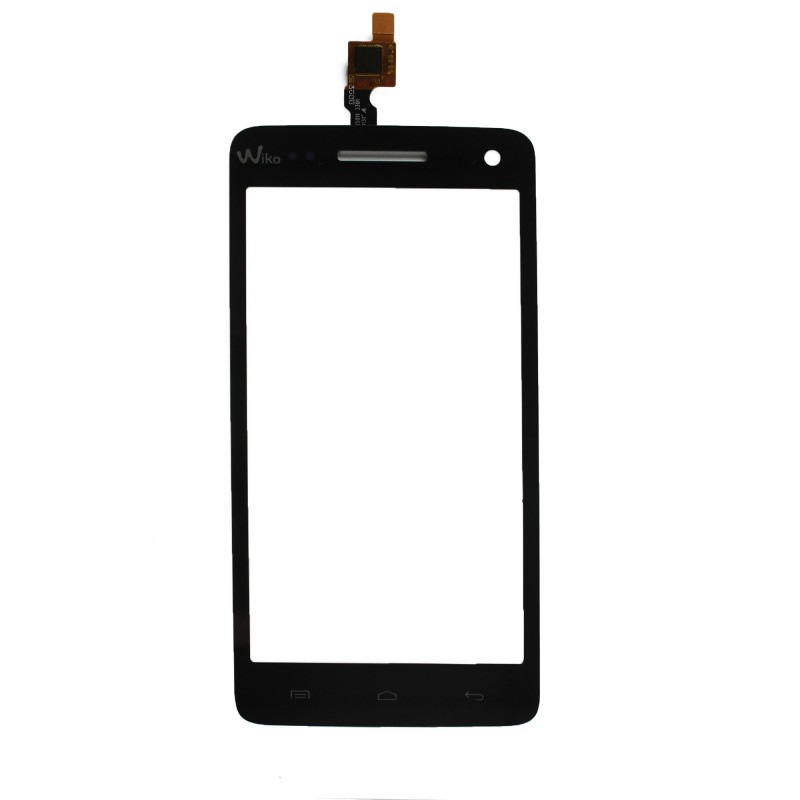 Vitre Tactile Noire (officielle) - Wiko Rainbow 4G