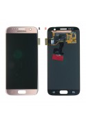 Ecran complet Rose (Officiel) - Galaxy S7