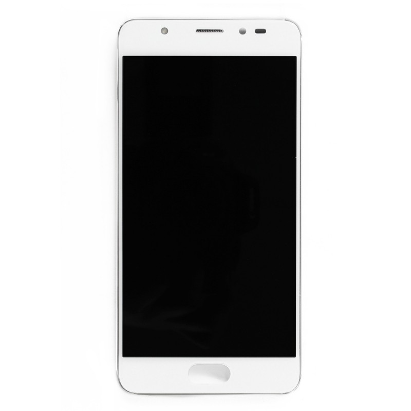 Ecran complet Argent & Blanc (Officiel) - Wiko U Feel Prime