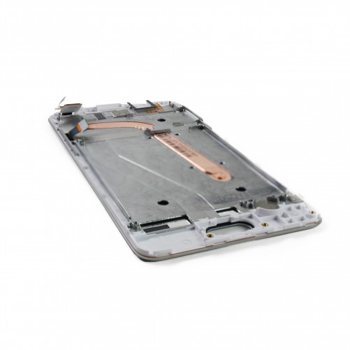 Ecran complet Argent & Blanc (Officiel) - Wiko U Feel Prime