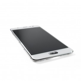 Ecran complet Argent & Blanc (Officiel) - Wiko U Feel Prime