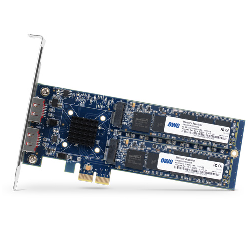 Barrette SSD OWC 960 Go Mercury Accelsior E2 PCI Express 2 ports eSATA