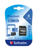 Carte MicroSD 8Go Verbatim