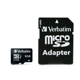 Carte MicroSD 8Go Verbatim
