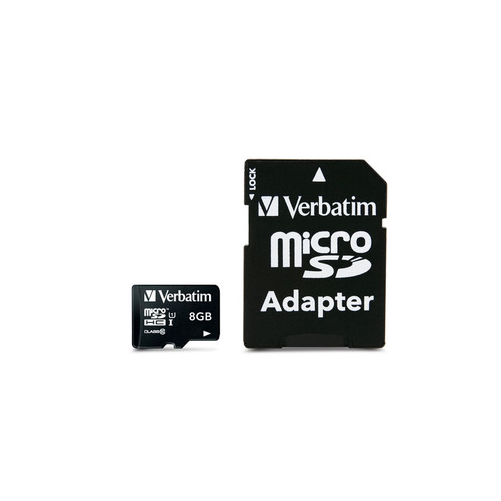 Carte MicroSD 8Go Verbatim