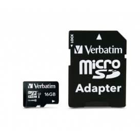 Carte MicroSD 16Go Verbatim