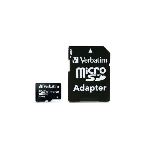 Carte MicroSD 32Go Verbatim