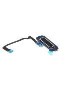 Nappe + Bouton Home Noir - Galaxy S5